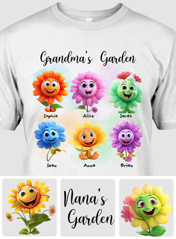 Omas Garten – Personalisiertes Oma-T-Shirt und Hoodie