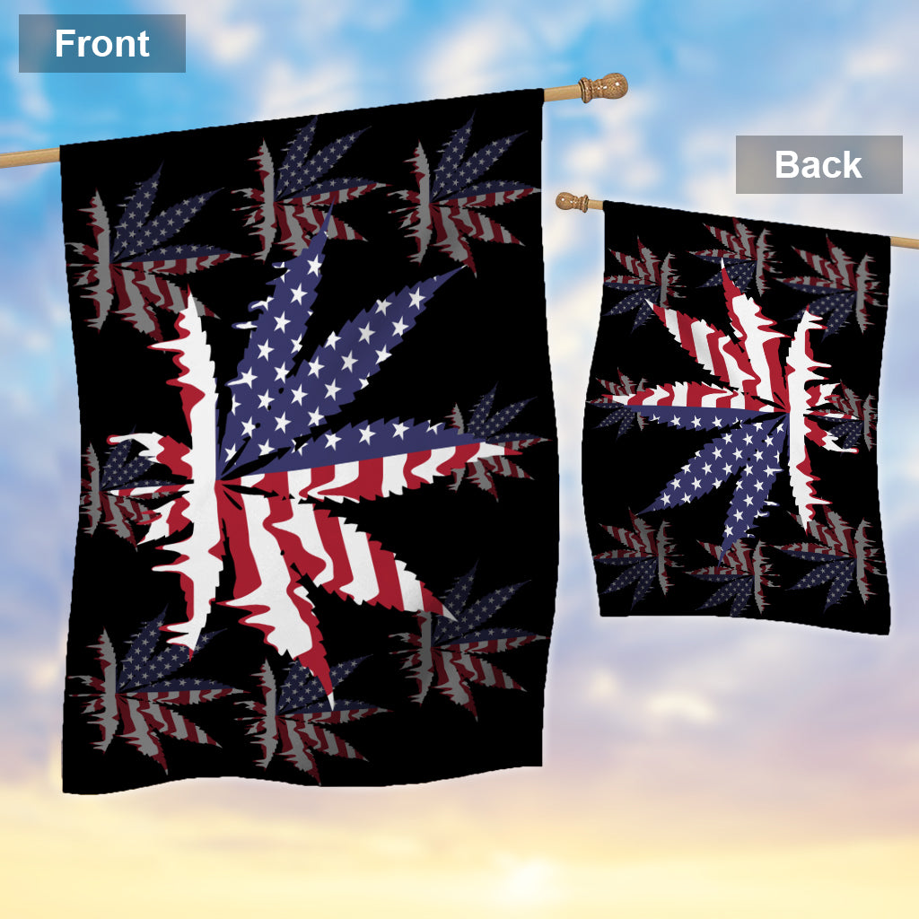 Team USA - Weed House Flagge