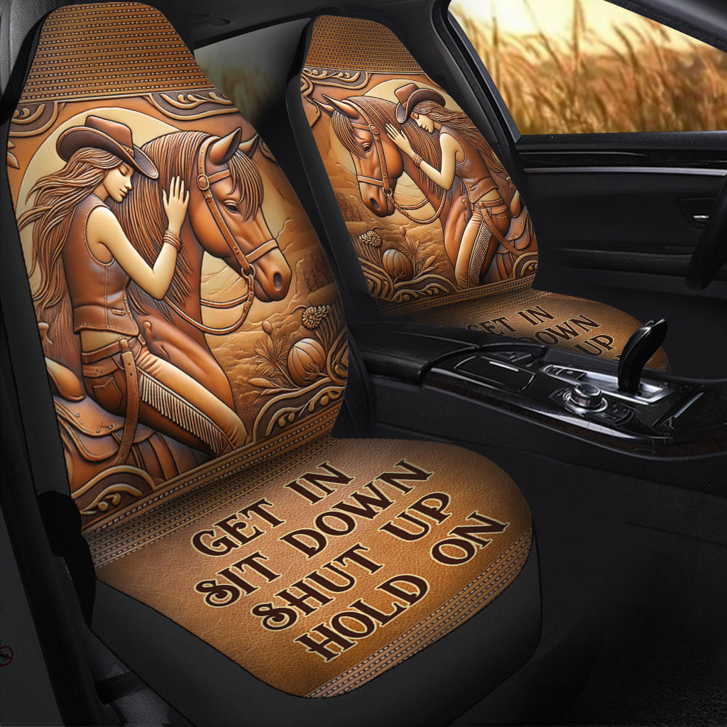 Get In Sit Down - Horse Seat Covers