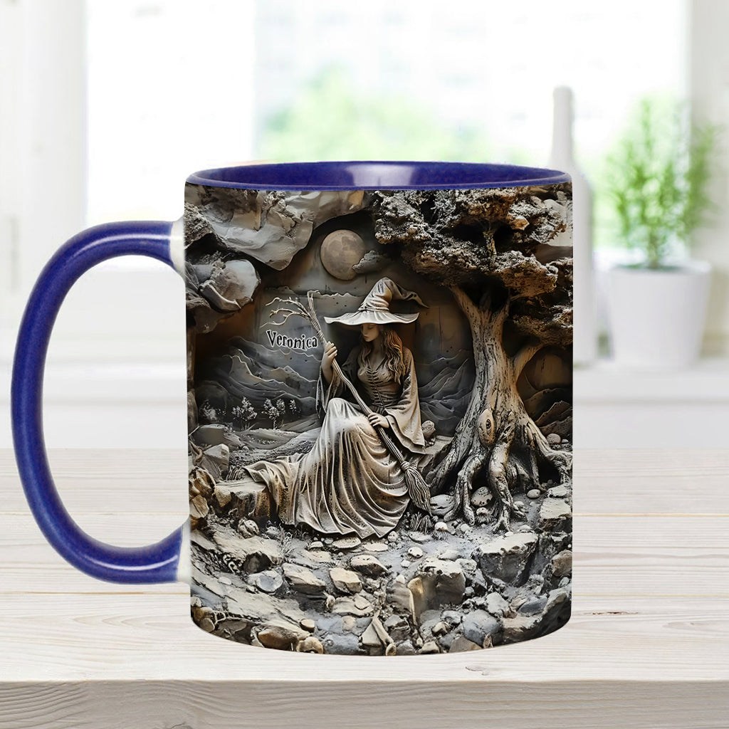Wunderschöne Hexe – Personalisierte Tasse mit Hexenmotiv