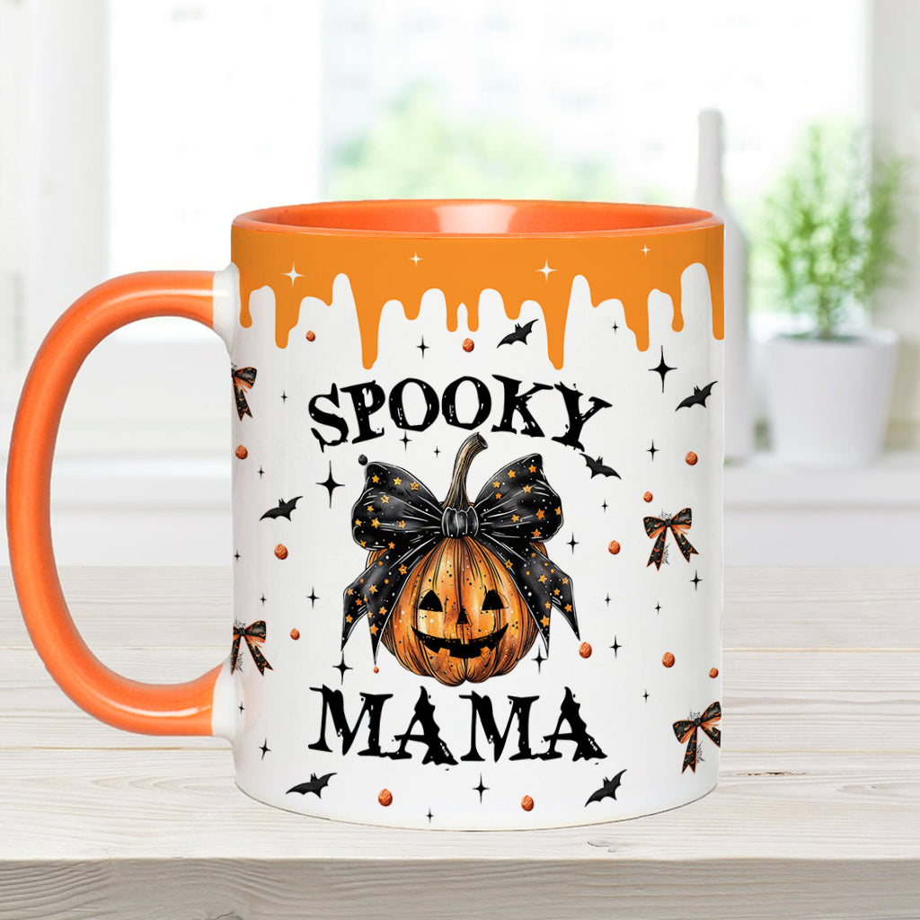 Gruselige Mama – Personalisierte Tasse mit Muttermotiv
