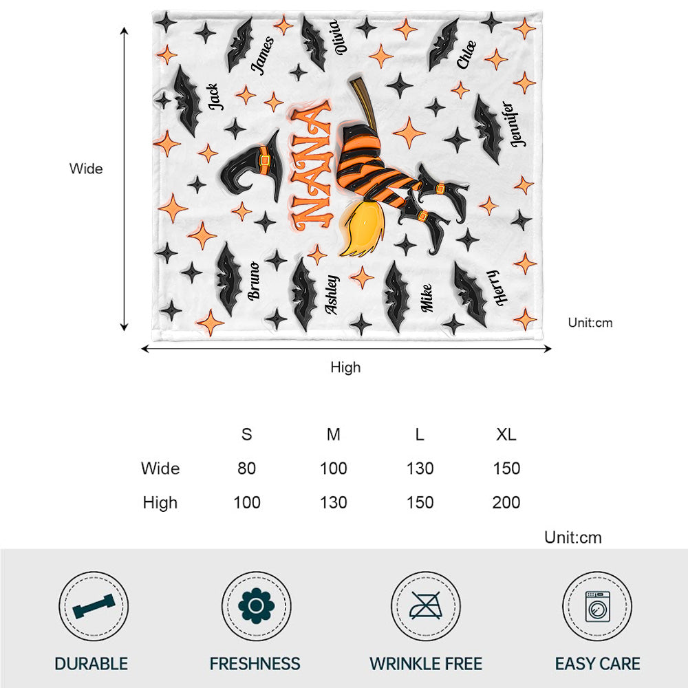 Oma-Leben/Oma-Leben/Mama-Leben... - Personalisierte Oma-Decke