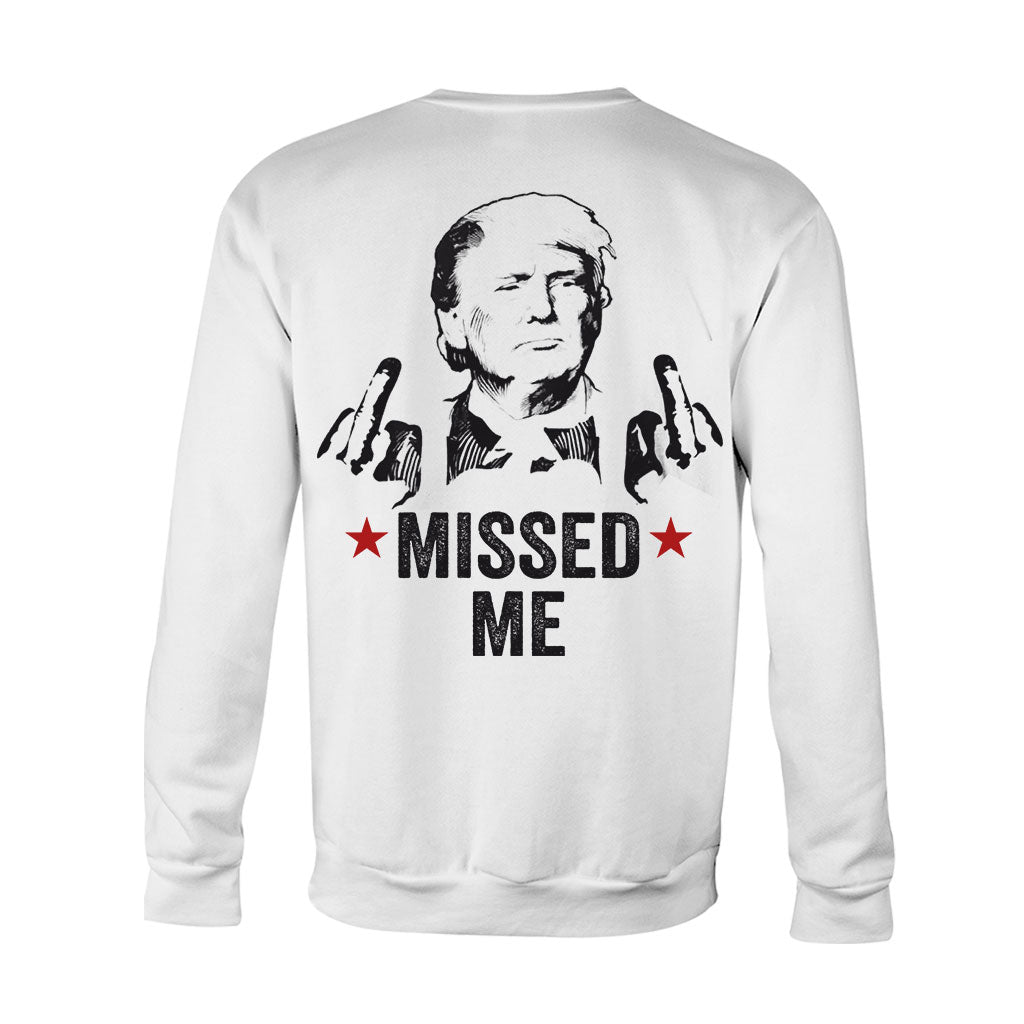 „Vermisst mich“-Shirt, „Kämpfen, kämpfen, kämpfen“-T-Shirt, Rallye-Shirt 2024