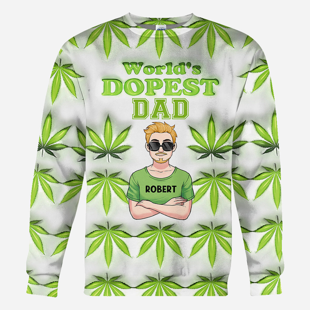 Der coolste Papa aller Zeiten – personalisiertes Vater-Shirt