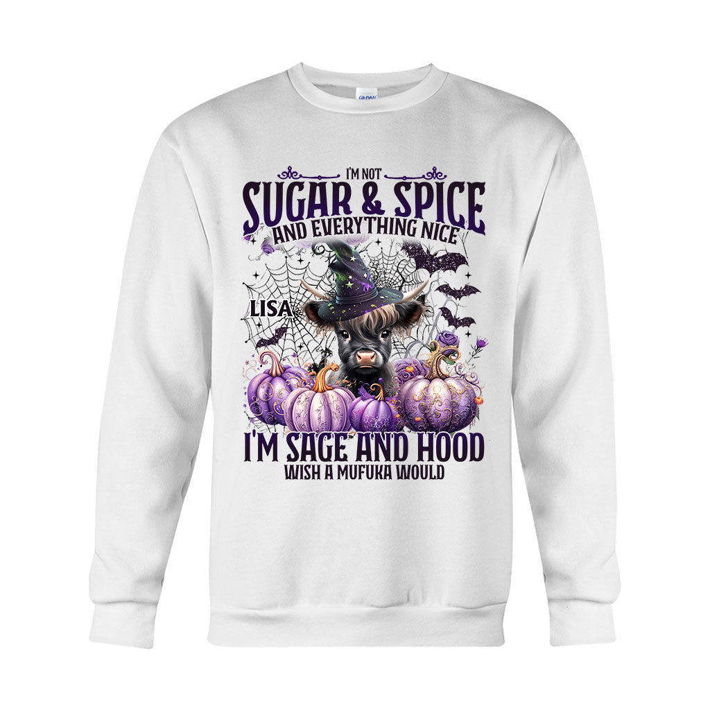 I'm Not Sugar And Spice And Everything Nice - Personalized T-shirt And Hoodie