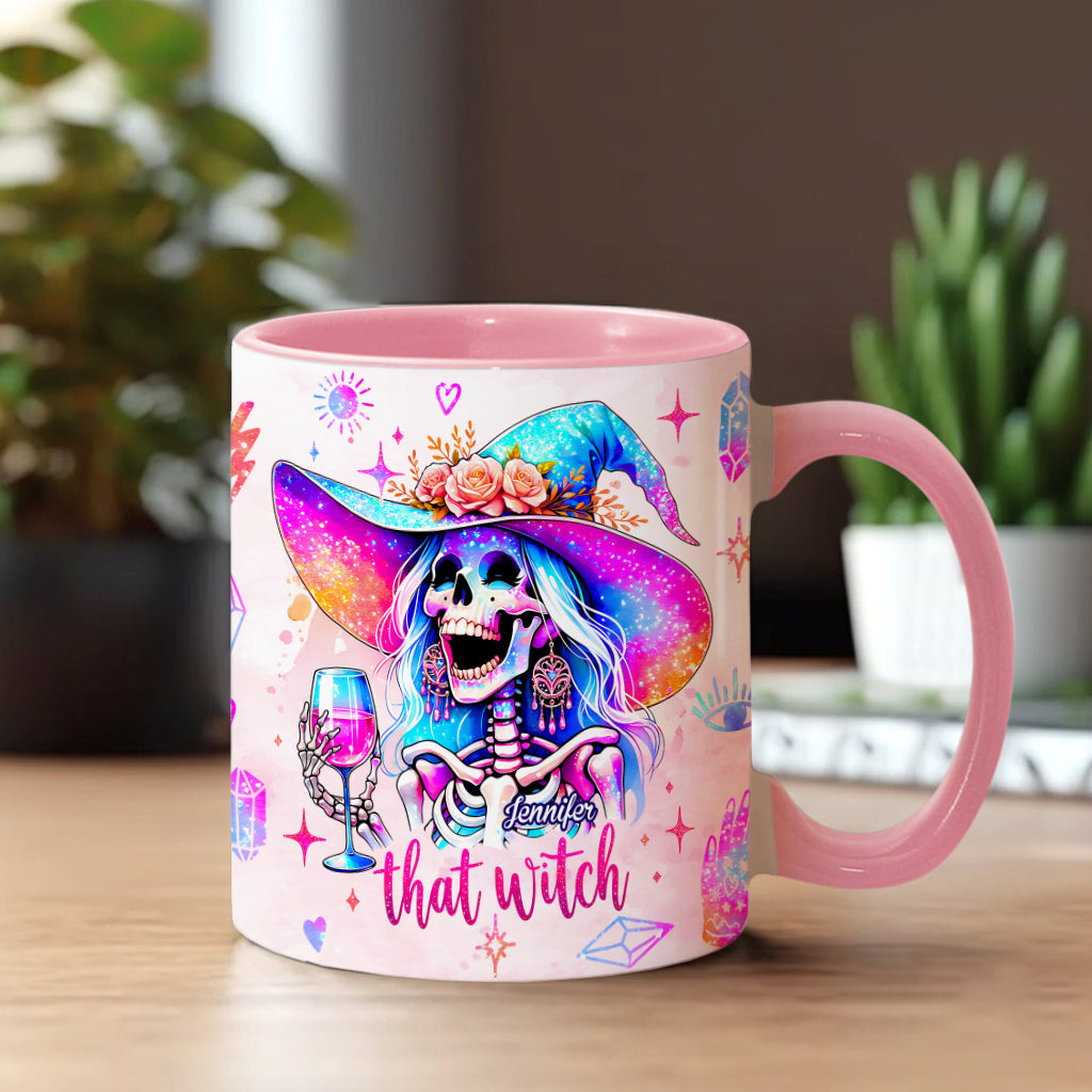 Diese Hexe – Personalisierte Tasse mit Hexenmotiv
