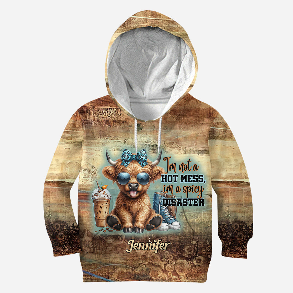 I'm Not A Hot Mess - Personalized All Over Shirt