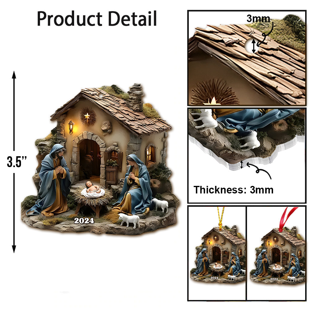 Stille Nacht – Personalisierter christlicher Schmuck