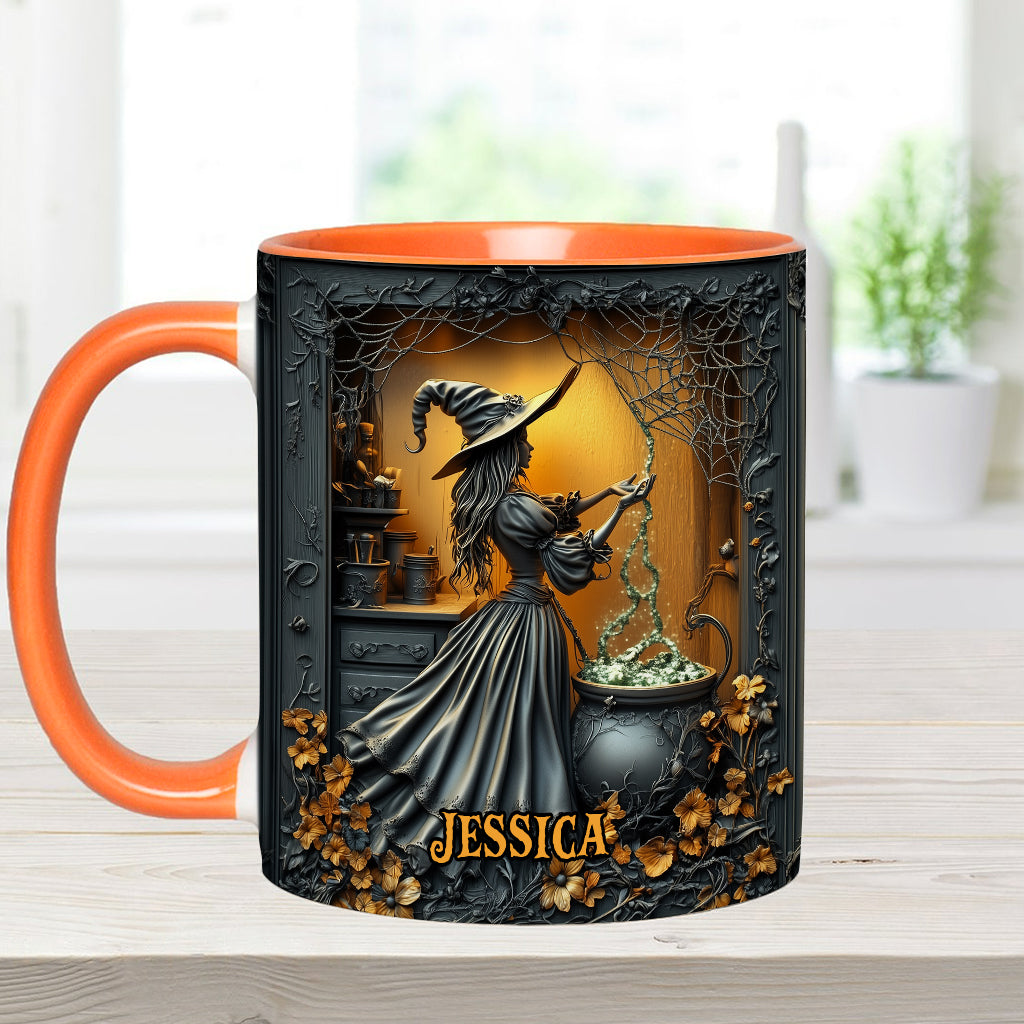 Beautiful Witch - Personalized Witch Accent Mug