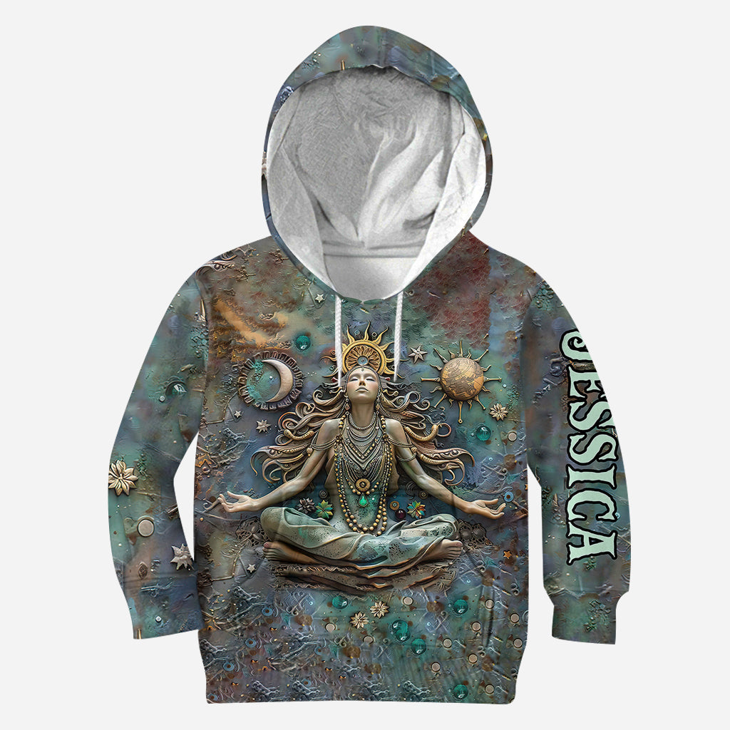 Verliere den Verstand, finde deine Seele – Personalisierter Yoga-Hoodie und Leggings