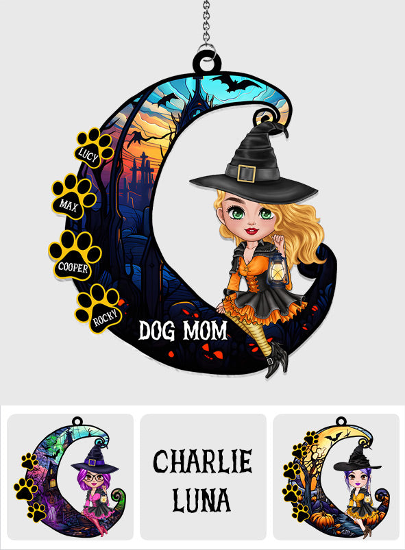 Hundemama – Personalisierter Hunde-Fensterhänger als Sonnenfänger 