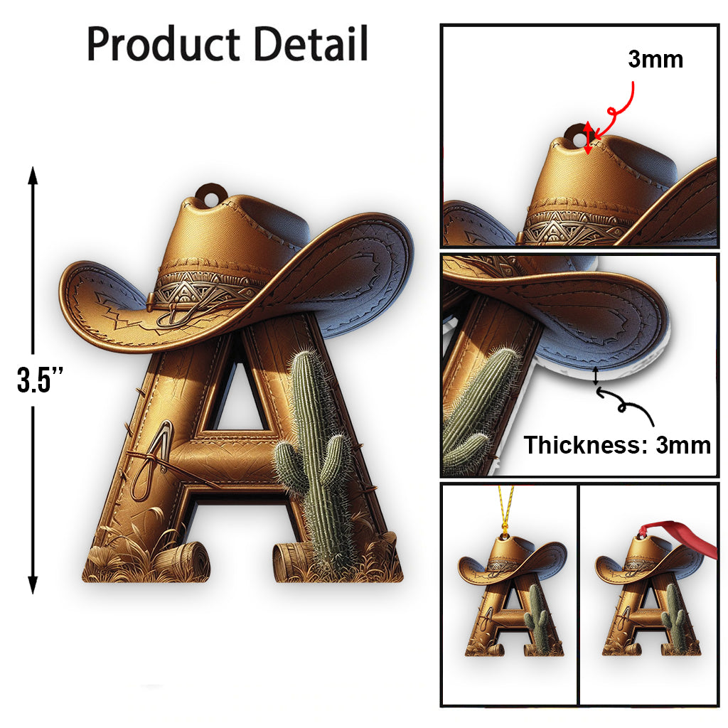 Western Letters - Personalisierter Schmuck