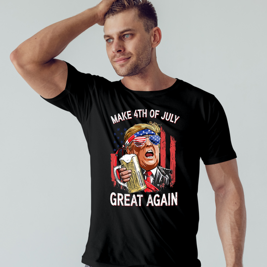 Make 4th of July America Great Again T-Shirt Hoodie