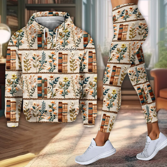 Liebe Bücher – Personalisierter Buch-Hoodie und Leggings