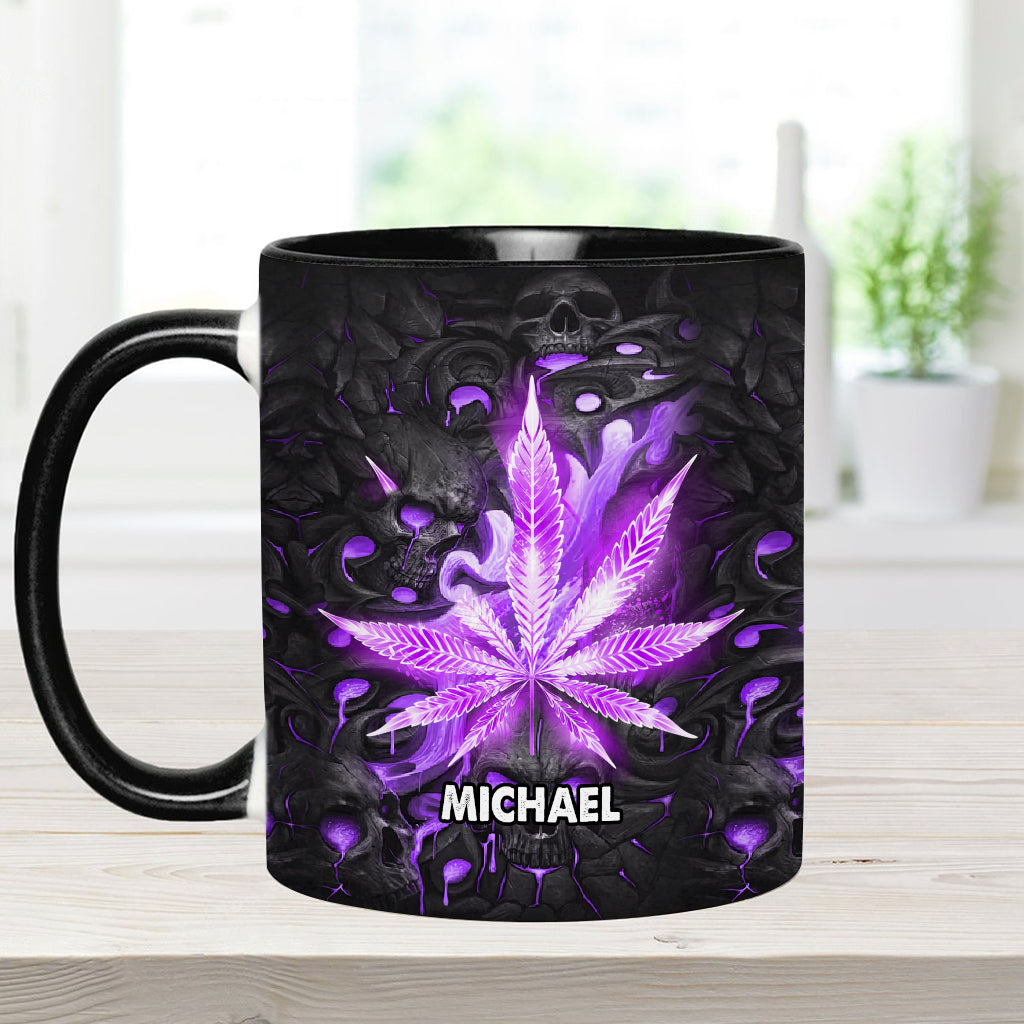 Free Your Mind - Personalized Weed Accent Mug