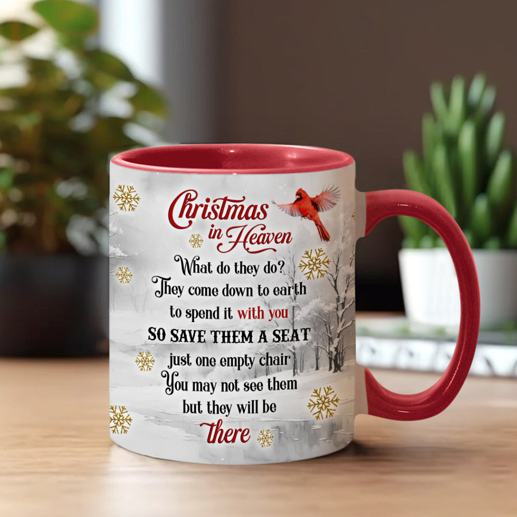 Weihnachten im Himmel – Personalisierte Gedenktasse