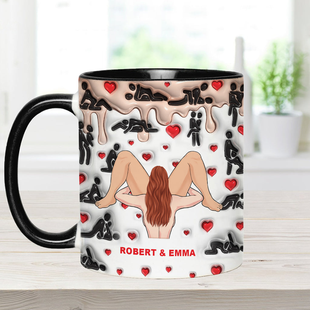 Spuck drauf! - Personalisierte Tasse für Paare