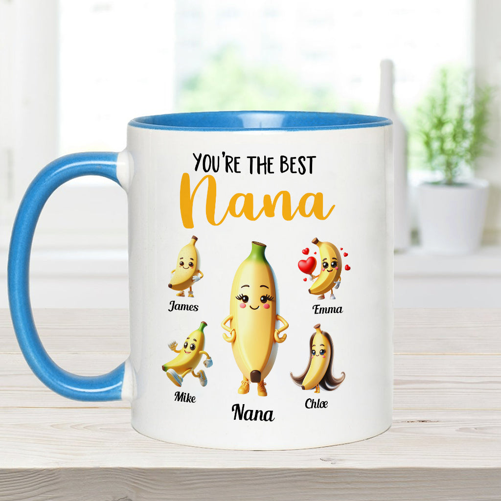 Beste Oma aller Zeiten - Personalisierte Tasse mit Oma-Akzent