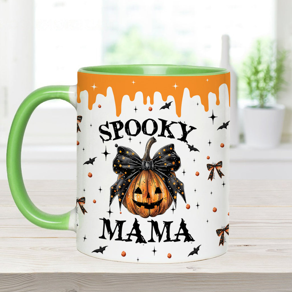 Gruselige Mama – Personalisierte Tasse mit Muttermotiv