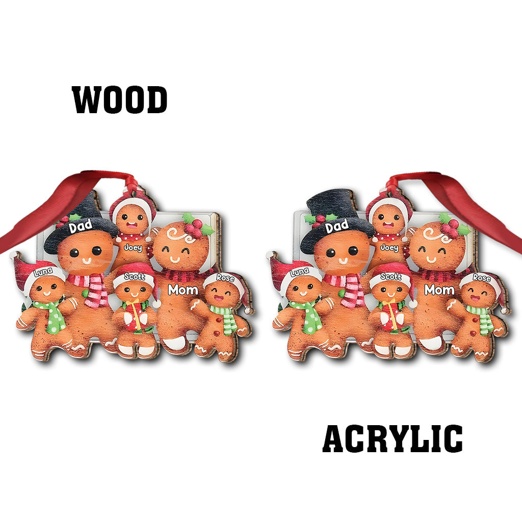 Frohe Weihnachten – Personalisierter Familienschmuck