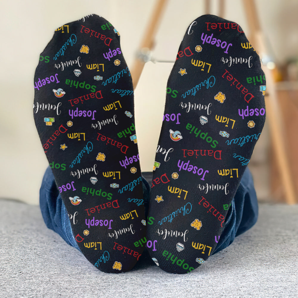 Gründe, warum ich es liebe, Opa zu sein – personalisierte Opa-Socken