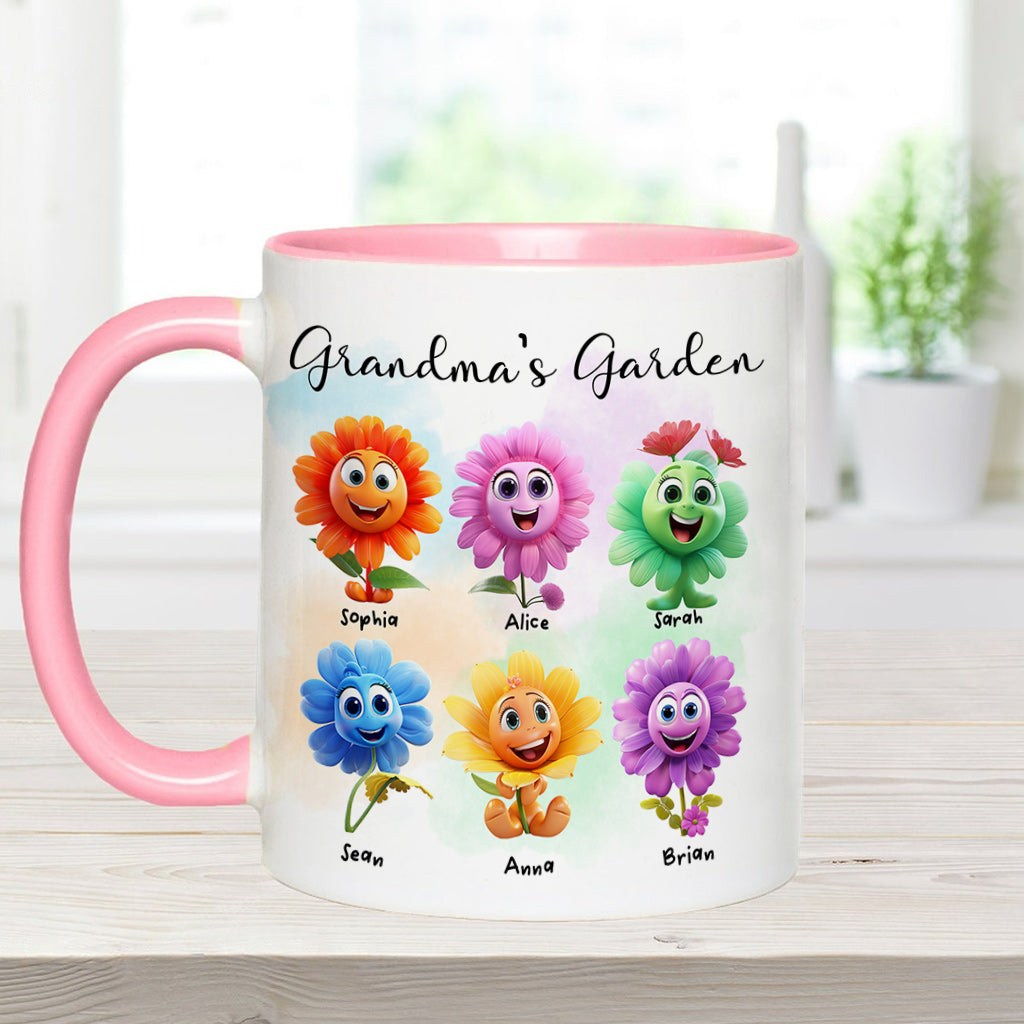 Omas Garten – Personalisierte Tasse mit Oma-Motiv