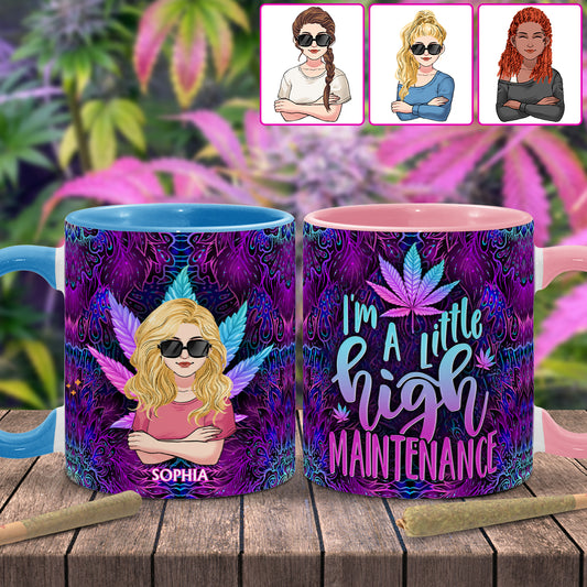 Pretty Little Podhead - Personalized Weed Accent Mug