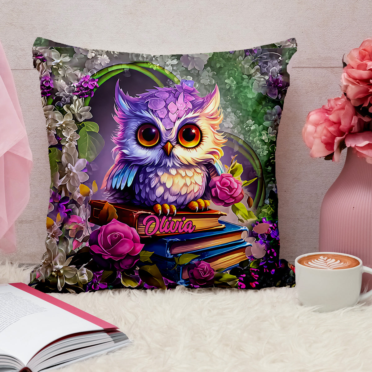 Nur noch ein Kapitel – personalisiertes Buchkissen