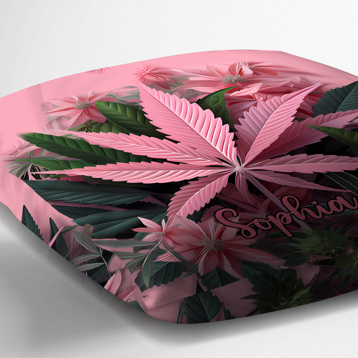 Free Your Mind - Personalized Weed Throw Pillow