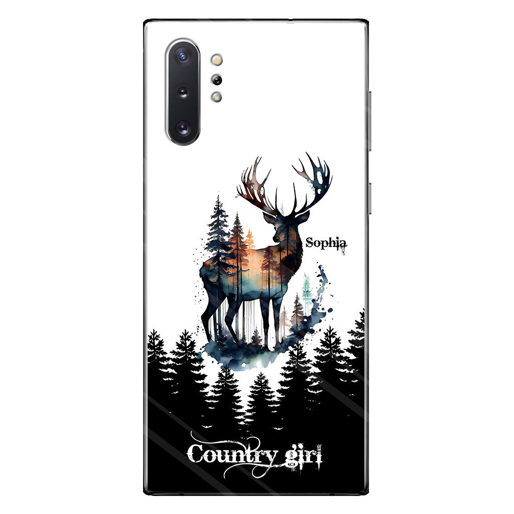 Country Girl - Personalized Hunting Phone Case