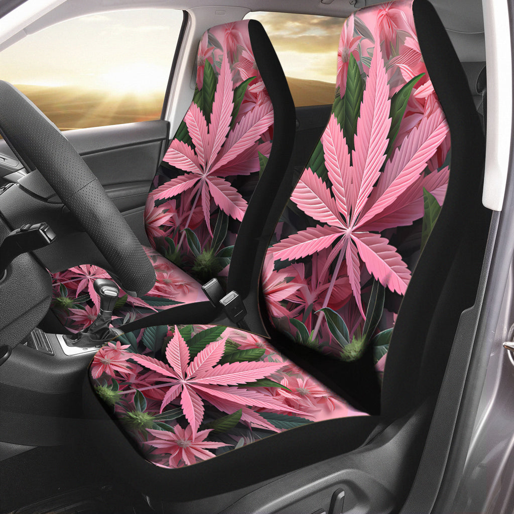 Pink In My Area - Weed Seat Covers