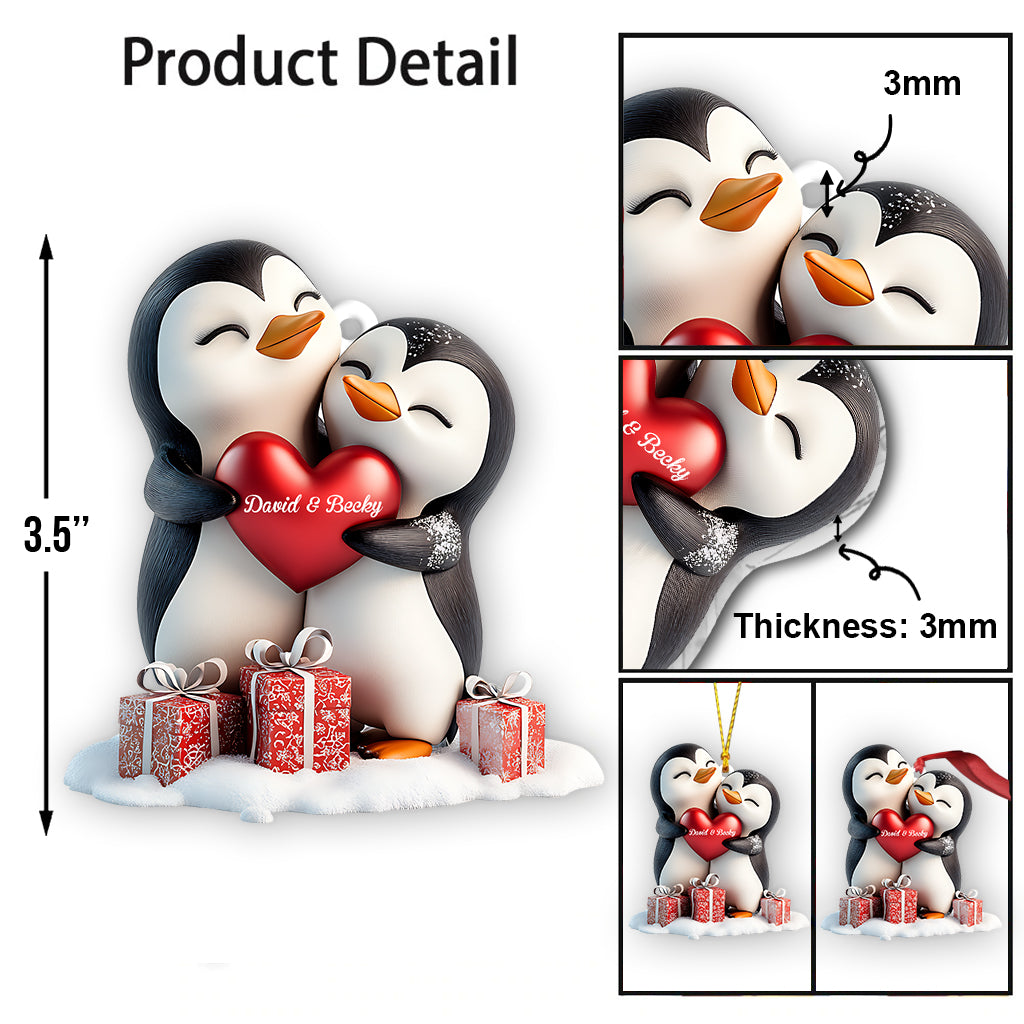 Du und Ich zu Weihnachten – Personalisierter Weihnachtsschmuck für Paare