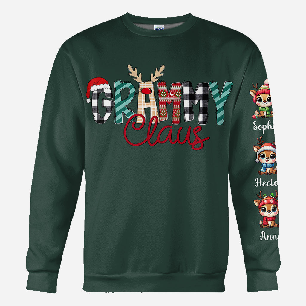 Grammy Claus - Personalisiertes Oma-Shirt