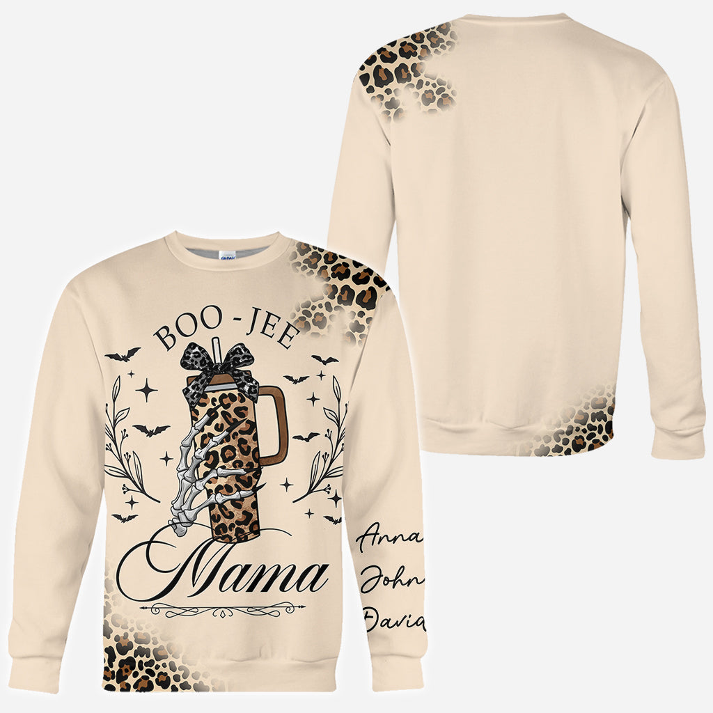 Boojee Mama/ Mimi/ Mom... - Personalisiertes Mutter-Shirt mit Rundumdruck