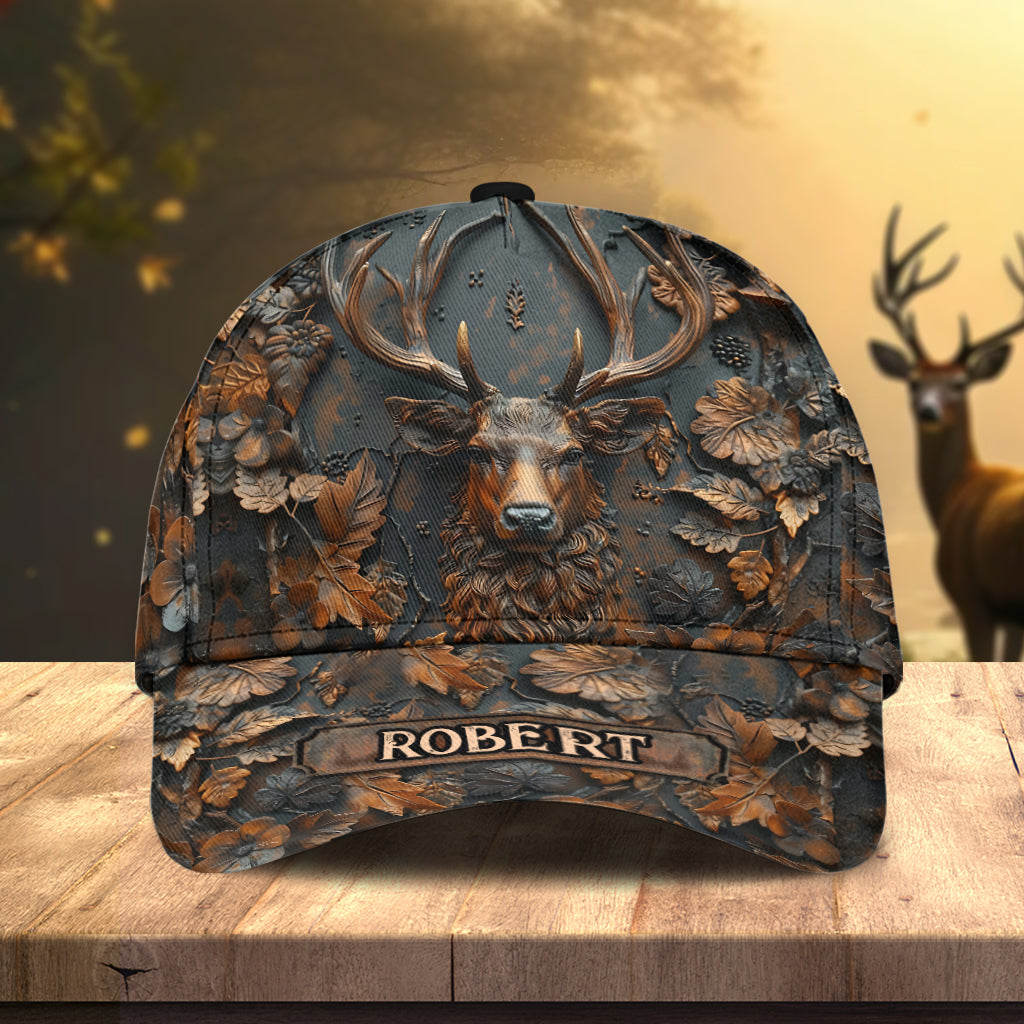Cool Deer - Personalisierte Jagd-Klassiker-Kappe