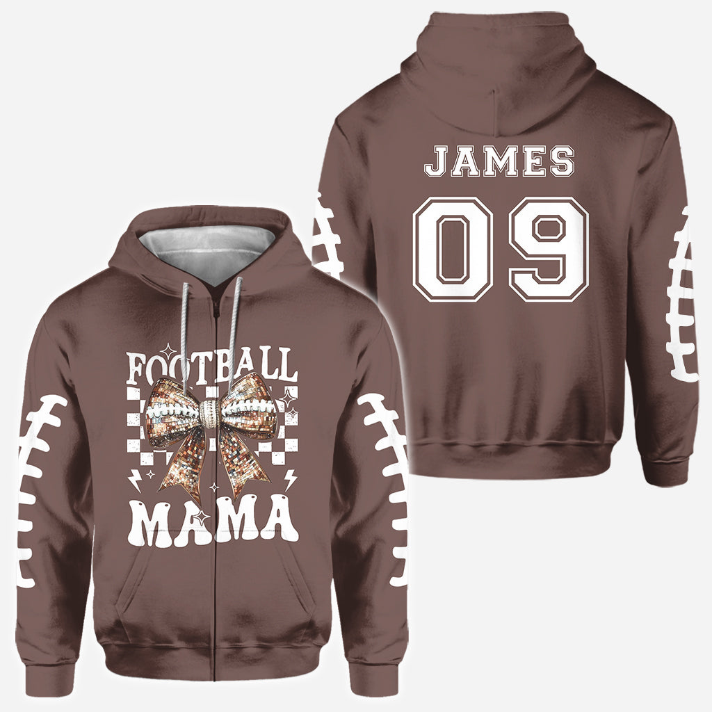 Football Mama – Personalisiertes Football-Shirt