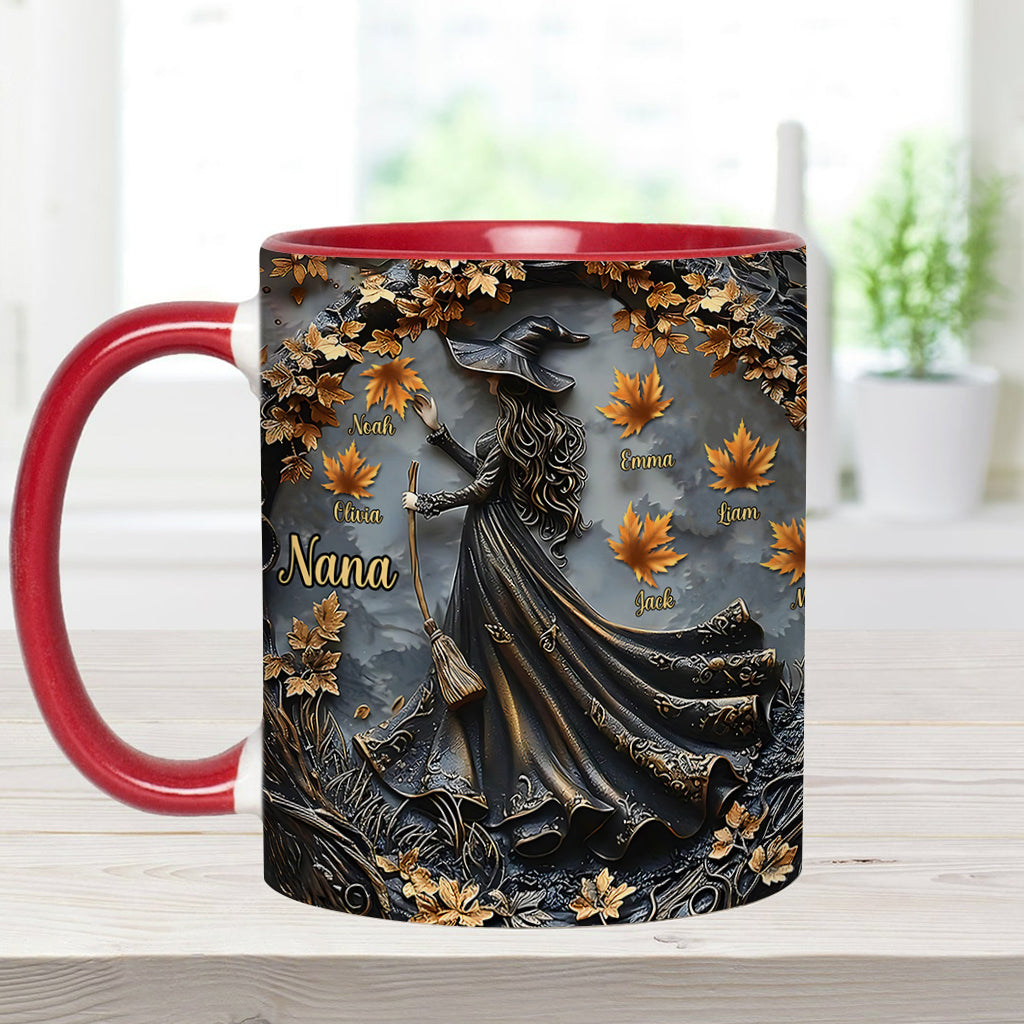 Fröhliches Halloween – personalisierte Tasse mit Oma-Akzent