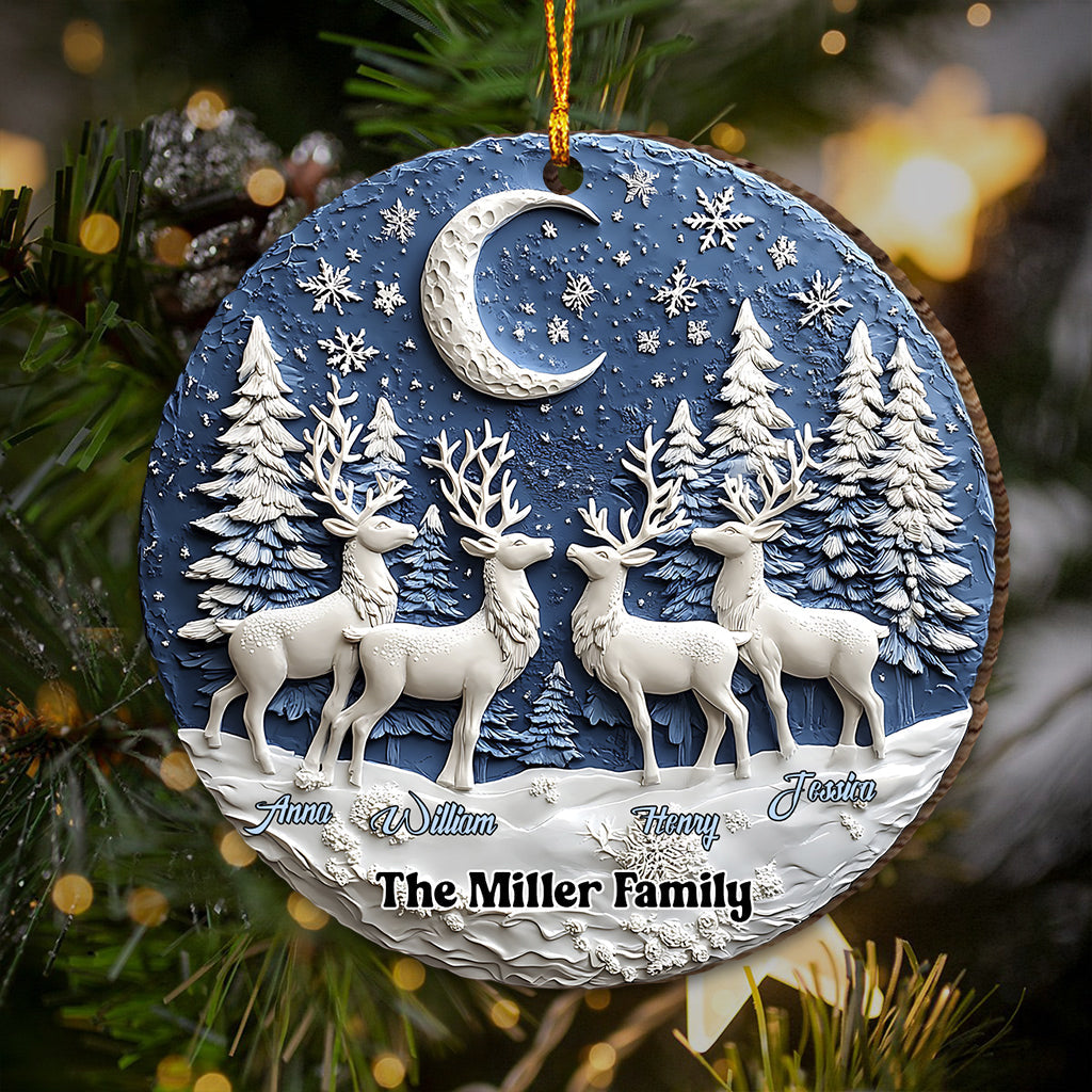 Schöne Nacht, stille Nacht – personalisierter Familienschmuck