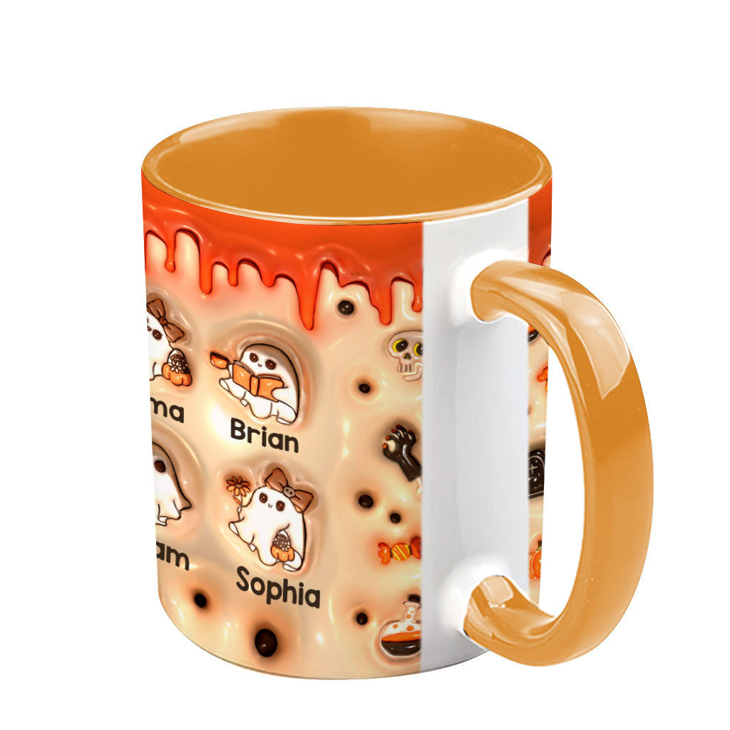 Halloween Boo Jee Mama - Personalisierte Tasse mit Muttermotiv