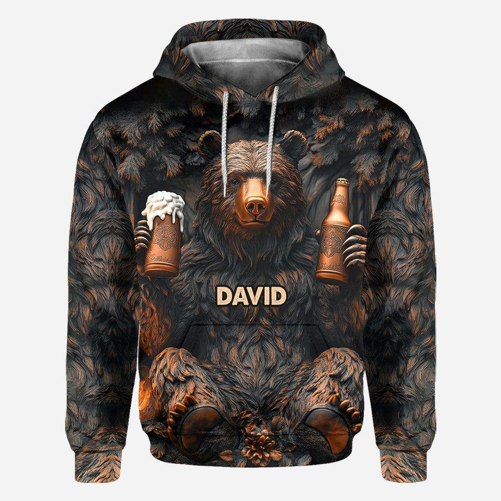 Ich hasse Menschen – Personalisiertes Camping-T-Shirt