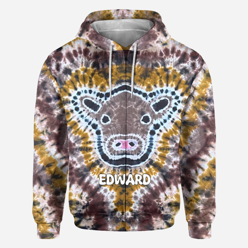 Colorful Cow - Personalized Cow All Over Shirt