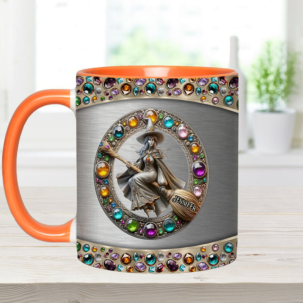 Wunderschöne Hexe – Personalisierte Tasse mit Hexenmotiv