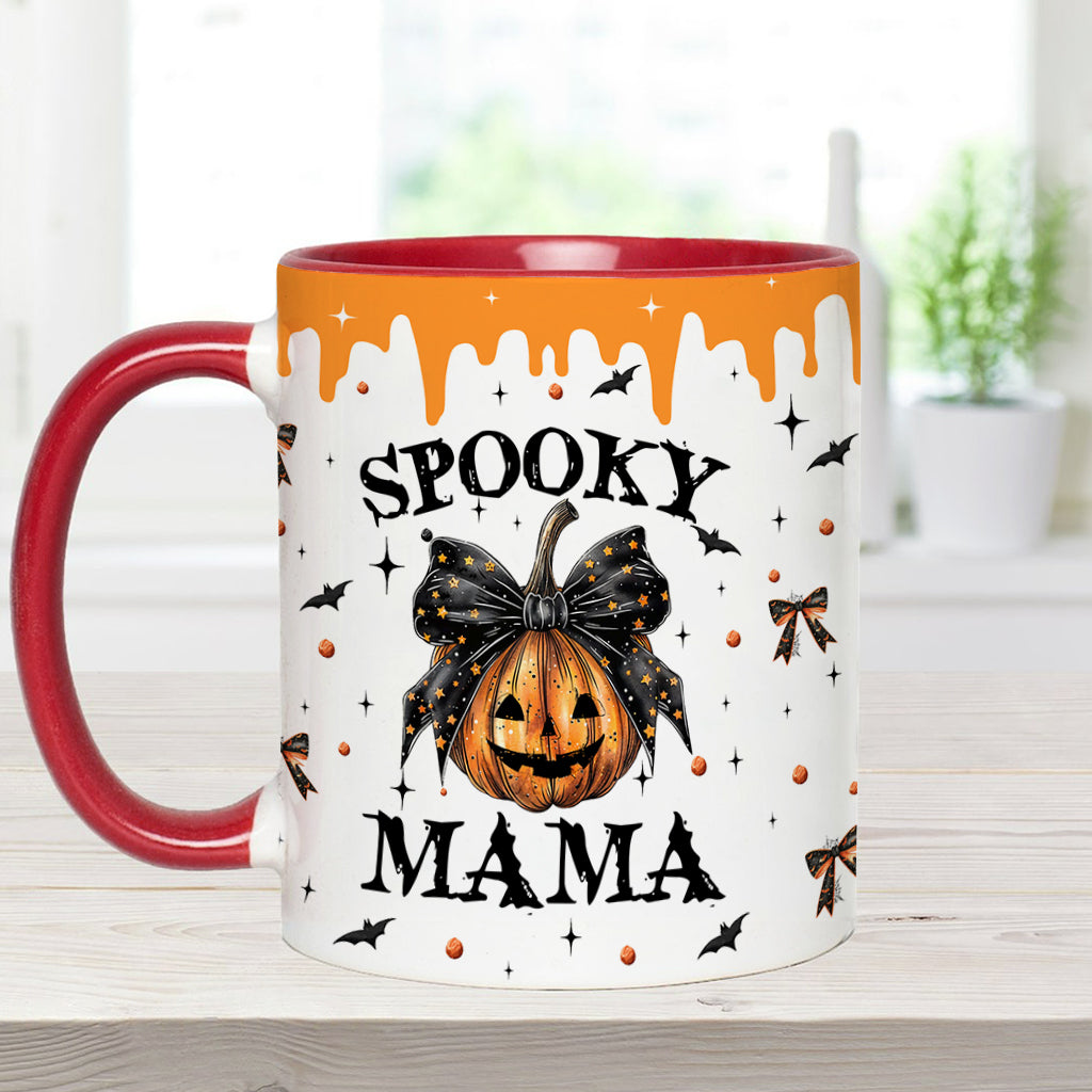 Gruselige Mama – Personalisierte Tasse mit Muttermotiv