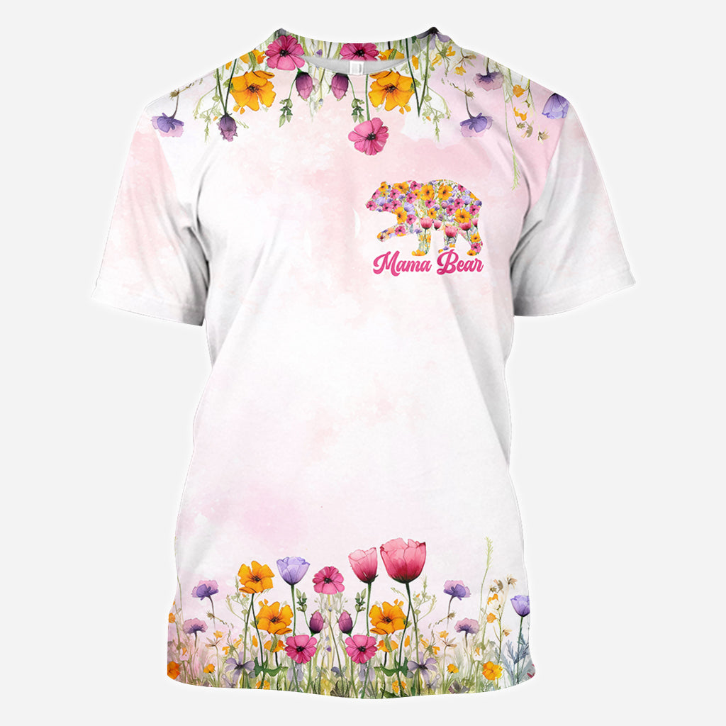 Mama Bär - Personalisiertes Mutter-Shirt