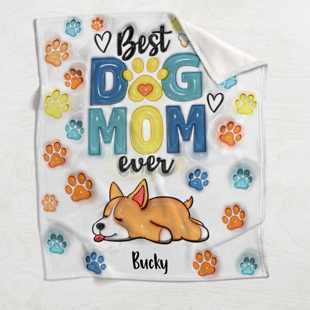 Die beste Hundemama/der beste Hundepapa aller Zeiten – personalisierte Hundedecke