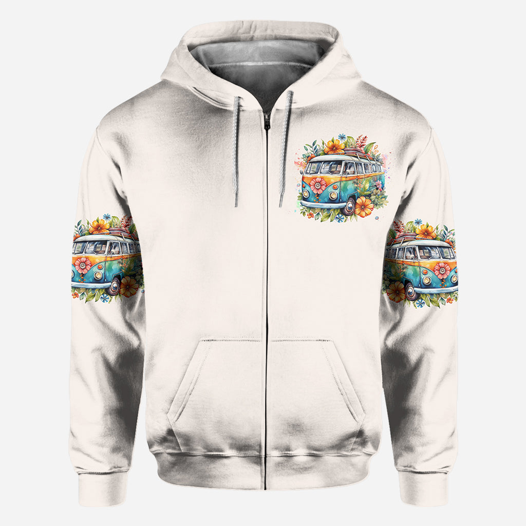 Unterwegs – Personalisiertes Hippie-Shirt