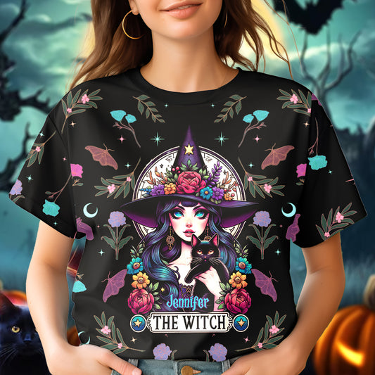 The Witch - Personalized Witch All Over Shirt