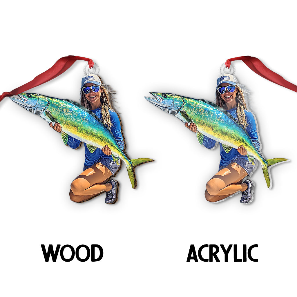 Individuell gestalteter Schmuck mit Foto – Personalisierter Angelschmuck in Sonderform