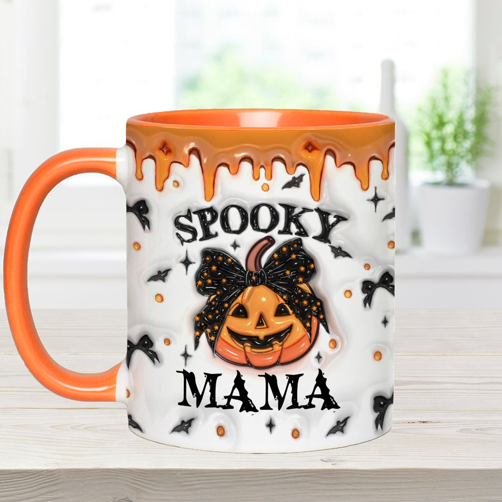 Gruselige Mama Oma Nana - Geschenk für Mama - Personalisierte Tasse mit Akzent