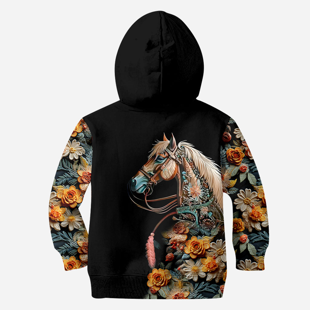 Pferdeliebe – Personalisierter Pferde-Hoodie und Leggings